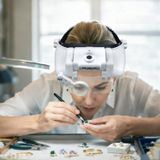 Artnest Kafa Bandı LED Işıklı Büyüteç Gözlük MG82000MC | Şarjlı, Ayarlanabilir, Çoklu Lens