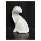 ArtnestbyAysun Kedi Heykel Obje Minimalist, Beyaz Renk Yüksek Kaliteli Malzeme Minimalist El Yapımı Kedi Heykel Obje, Ev Dekoru, Masa Dekoru, Anneler Günü, Öğretmenler Günü