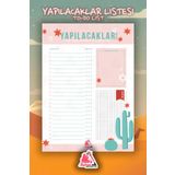 artpap Bugün Yapılacaklar Planlayıcı To Do List Planner Haftalık Ajanda Aylık Defter A5 50syf