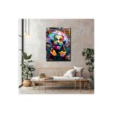 artprinta Pop-Art Bilim Temalı Kanvas Tablo Çok Renkli 60 x 90