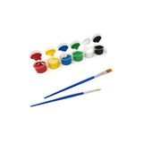 Artshop 6 Lı Akrilik Boya + 2 Li Fırça Seti