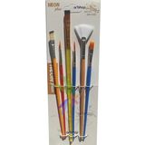 Artshop 6 Lı Multi Set Akrilik, Yağlı, Guaj, Sulu Boya Resim Fırçaları