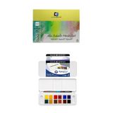 arttone Alex A5 Monte Carlo 10 Yp 21x14,8 Cm Sulu Boya Defteri Daler Rowney Aquafine Suluboya Set 12'li