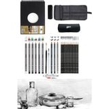 Arttone Alex Schoeller A5 300 gr Cretacolor 6'lı Aquarell Sulandırılabilir Fırçalı Rulo Kalemlik Eskiz Seti