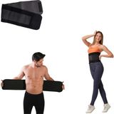 Artual Unisex Sauna Termal Kemer Korse Zayıflama Göbek Eriten Toparlayıcı Fitness Sporcu Kemeri Bel Bandı Korse Termal Sauna Kemer Neopren Korse Kemer Zayıflama Kemeri - Standart - Siyah