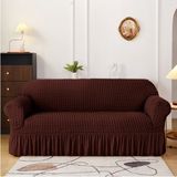 Artuç Bürümcük Koltuk,kanepe, Çekyat Örtüsü,lastikli,esnekli,etekli 3 Kişilik Koltuk Için - 180 x 230 cm - Bordo