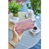 ARTUL Alya Hakiki Deri Kadın Cüzdanı (Karma Pembe)