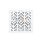 Artvek Dekoratif Metal Havalandırma Kapağı – Fileli Menfez Kapağı 40x40 cm Stil 1