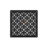Artvek Dekoratif Metal Havalandırma Kapağı – Menfez Kapağı 40x40 cm Siyah Stil 10