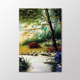 Arty Tablo Ağaçlar Ve Çiçekler Tablo Amz-Art154-X 40X60