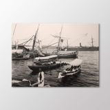 Arty Tablo Beşiktaş Iskelesi, 1890 Tablo Amz-Ist019-X 110X80