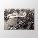 Arty Tablo Beşiktaş Kireç İskelesi, 1900 AMZ-IST020-x 140x100