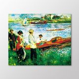 Arty Tablo Chatou'Da Kürekçiler, 1879 Tablo Amz-Rpa020-X 55X30