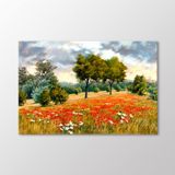 Arty Tablo Gelincik Tarlası Tablo Amz-Cln002-X 150X100