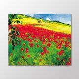 Arty Tablo Gelincikler Manzarası, 1887 Tablo Amz-Bwb001-X 75X60