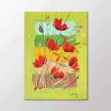 Arty Tablo Gelincikler Tablo Amz-Koa010-X 35X50