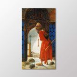 Arty Tablo Kaplumbağa Terbiyecisi Tablo AMZ-OHB002-x 40x75