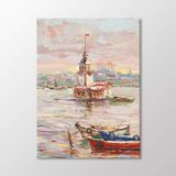 Arty Tablo Kız Kulesi Tablo Amz-Koa053-X 40X55