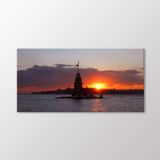 Arty Tablo Kız Kulesi Tablo Amz-Ozg016-X 80X40