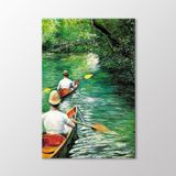 Arty Tablo Kürekçiler 1878 Tablo Amz-Cgu007-X 100X150
