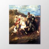 Arty Tablo Mermi Sıkan AMZ-SAD001-x 40x50