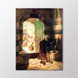 Arty Tablo Şam'Daki Büyük Cami' Nin Giriş Kapısı 1891 Tablo Amz-Bgu001-X 30X40