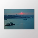 Arty Tablo Tarihi Yarımadada Gün Batımı Tablo Amz-Ozg108-X 150X100