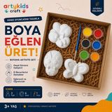 Artykids Craft El Yapımı Taş Tozu Boyama Kiti // Doğa Set 1 // Aile - Çocuk Aktivitesi