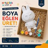 Artykids Craft El Yapımı Taş Tozu Boyama Kiti // Popüler Oyuncaklar Serisi Set 2 // Aile - Çocuk Aktivitesi