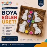 Artykids Craft El Yapımı Taş Tozu Boyama Kiti // Prensesler // Aile - Çocuk Aktivitesi