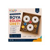 ArtyKids Craft Taş Tozu Boyama Kiti // Kahvaltı Set 2 // Aile - Çocuk Aktivitesi