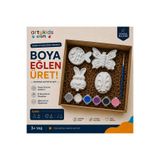 ArtyKids Craft Taş Tozu Boyama Kiti // Tatlı Canlılar Set 2 // Aile - Çocuk Aktivitesi
