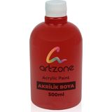 Artzone Akrilik Boya 500ML - Kırmızı