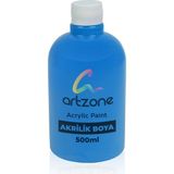 Artzone Akrilik Boya Mavi 500 ml - Yüksek Kalite ve Su Bazlı Özelliklerle Sanat İçin İdeal