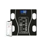 ARVALE Akıllı Bluetooth Tartı | Vücut Analizli Dijital Baskül – 180 kg, LCD Ekran, Mobil Uyumlu