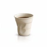 ARVALE Buruşuk Kupa Fincan Seramik El Yapımı Tasarım Mug Kahve Bardağı (1, Küçük)