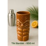 ARVALE Özel Tasarım 650 ml Vazo Ve Kupa Bardak Tiki Kokteyl Ve İçecek Bardağı Ve Meşrubat Bardağı