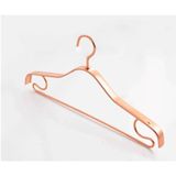 ARVALE Rose Gold Metal Elbise Askısı – Lüks Kıvrımlı Tasarım Dekoratif Kıyafet Askılığı - 3 Adet