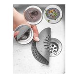 ARVALE Süzgeçli Silikon Lavabo Ve Küvet Tıkacı Yuvarlak Lavabo Tıkacı Süzgeç Banyo Tıpa Banyo Süzgeç