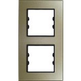 Arvehu Electric Apg302-71 Asfir Pleksiglas Şampanya Ikili Çerçeve (Mekanizma Hariç)