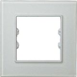 Arvehu Electric Apg601-21 Asfir Pleksiglas Mat Beyaz Tekli Çerçeve (Mekanizma Hariç)