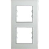 Arvehu Electric Apg612-21 Asfir Pleksiglas Mat Beyaz Dikey Ikili Çerçeve (Mekanizma Hariç)