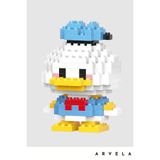 Arvela Bricks 3D Yapı Seti – LEGO Uyumlu, Çocuklar Için Akıllı Blok Oyuncak, Eğitim Seti - Donald Duck