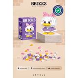 Arvela Bricks Daisy Duck Karakteri - Eğitici Oyuncak Figür - Orijinal