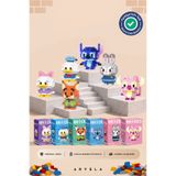 Arvela Bricks Disney En Popüler Serisi: Nick & Judy & Stitch & Angel & Donald & Daisy Altılı Set - Eğitici Oyuncak Figür - Orijinal
