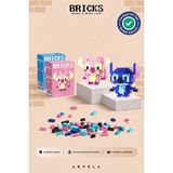 Arvela Bricks Disney Serisi: Stitch & Angel Karakterleri İkili Set - Eğitici Oyuncak Figür - Orijinal - Stitch & Angel Karakterleri - 2'li Set