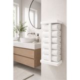 Arvella Studio Banyo Havluluk ve Dekoratif Havlu Standı | Banyo Düzenleyici Raf | Modern Duvar Tipi Havlu Organizeri