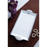 Arven Dikdörtgen Silver Sunum Tepsi - 41 cm