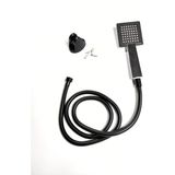 Arvent HB046 Krom Kare Model Banyo Duş Başlığı Seti