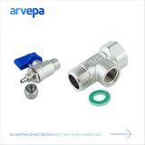 Arvepa Su Arıtma Cihazı 3/8 (Taharet) Hat Alma ve Konnektör Vana Seti - Ekstra Dayanıklı (Metal)